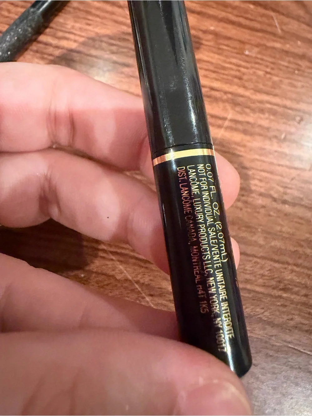 Lancôme Black Mascara Tube - Black mini